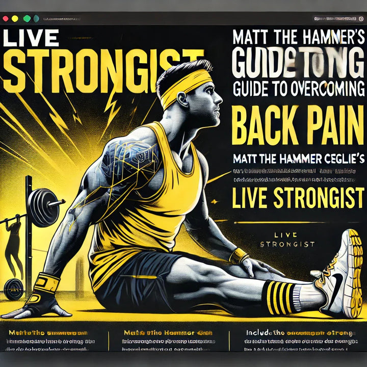Living Strong: Matt “The Hammer” Ceglie’s Guide to Overcoming Back Pain