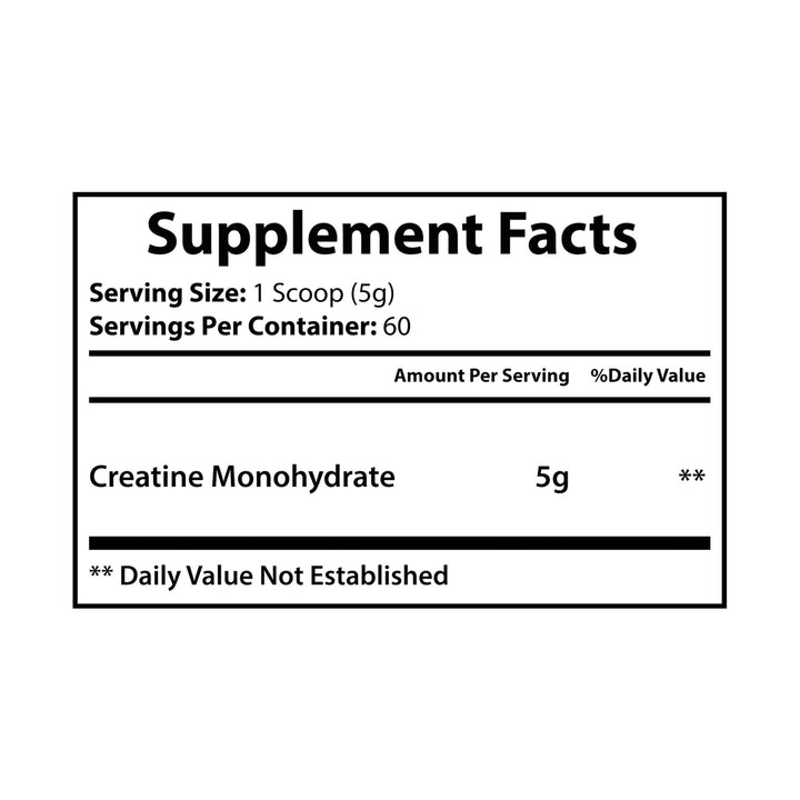 Strongist Creatine Monohydrate Supplement (300g, 10.58oz)