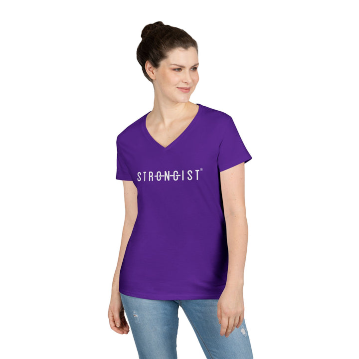 Strongist Ladies' V-Neck T-Shirt