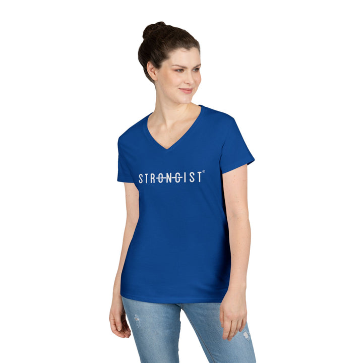 Strongist Ladies' V-Neck T-Shirt
