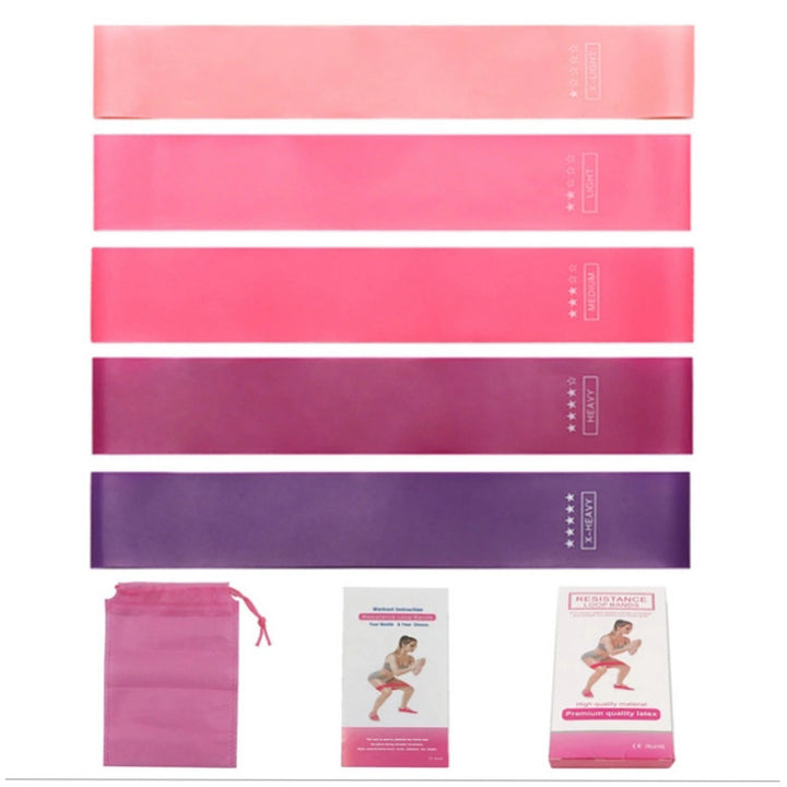 Silicone Elastic Band Fitness  Gradient Resistance Band, Arm Squat Exercise Stretching Band, Yoga Tension Band