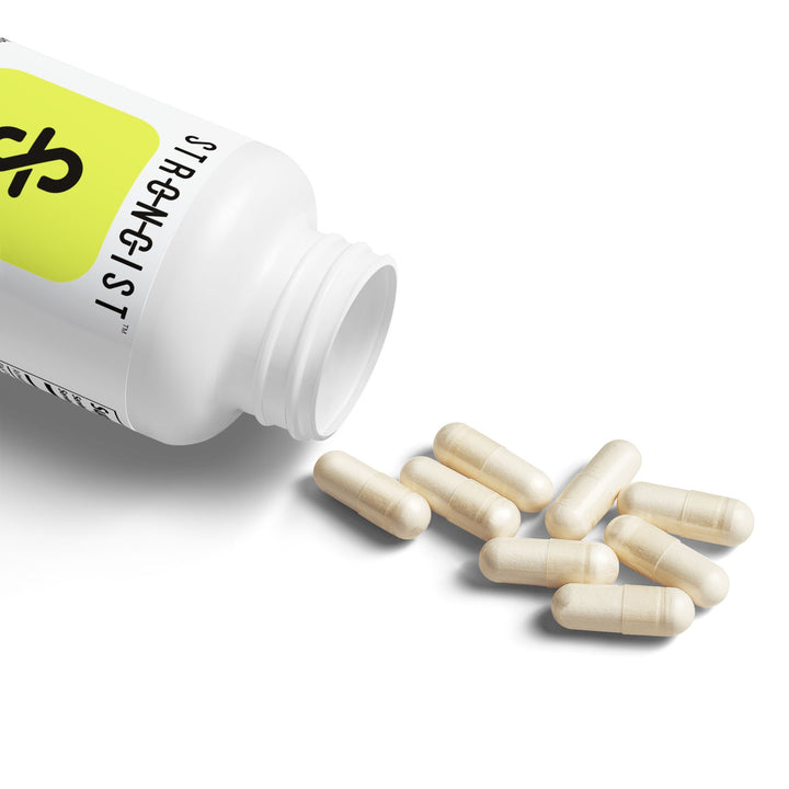 Strongist Ashwagandha and Black Pepper Supplement (60 capsules)