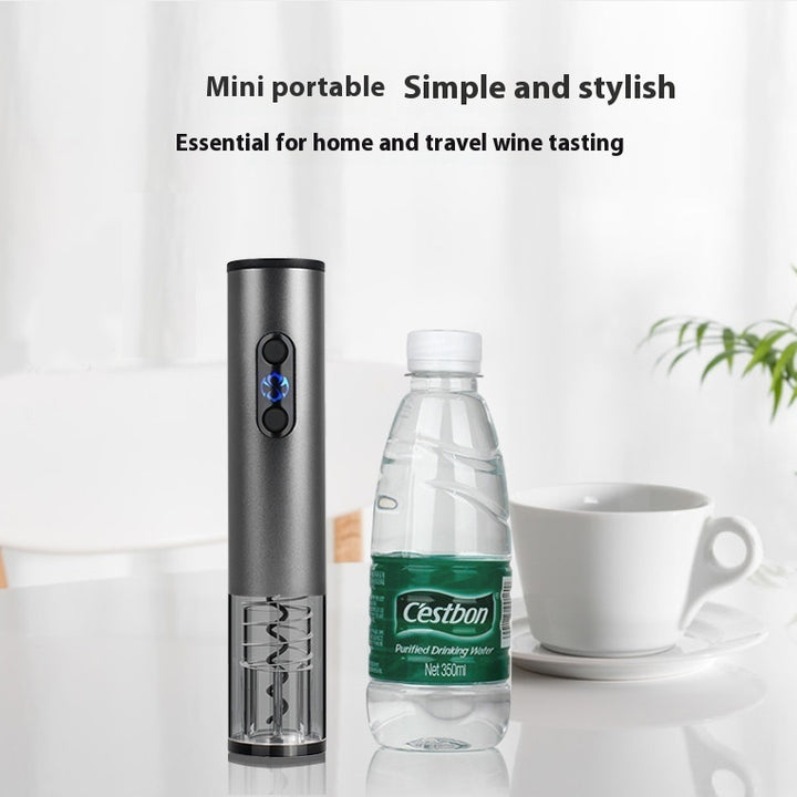 Mini Electric Bottle Opener Type-c Rechargeable Stainless Steel