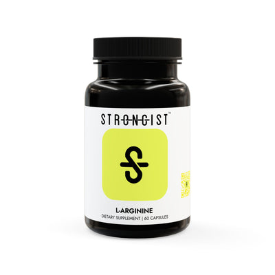 Strongist L-Arginine Supplement (60 Capsules)