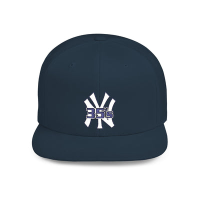 NY 35's Flat Bill Snapback Baseball Hat