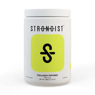 Strongist Collagen Peptides Type I & III Supplement (350g, 12.3oz)