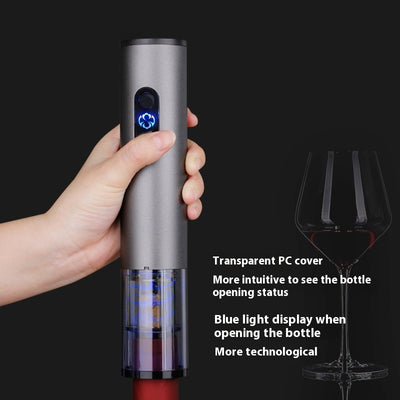 Mini Electric Bottle Opener Type-c Rechargeable Stainless Steel