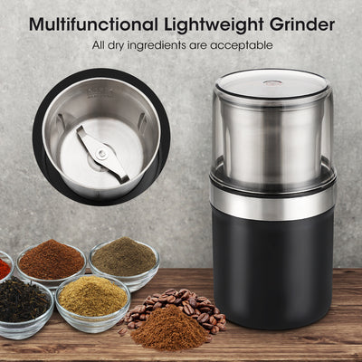 Household Small Coffee Bean Whole Grain Electric Grinder