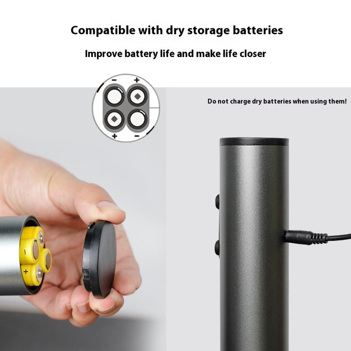 Mini Electric Bottle Opener Type-c Rechargeable Stainless Steel